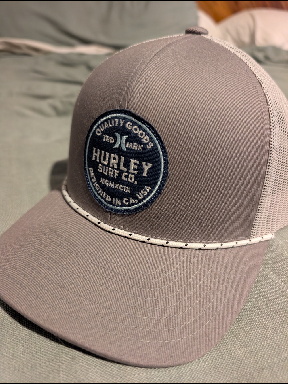 Hurley Surf Co. Grey Trucker Hat